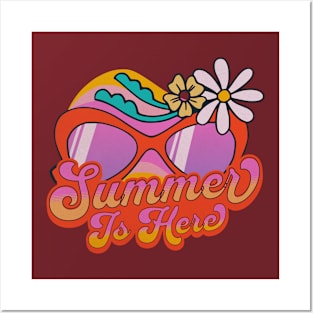 Summer Is Here, Sunglass Summer Vibes Posters and Art